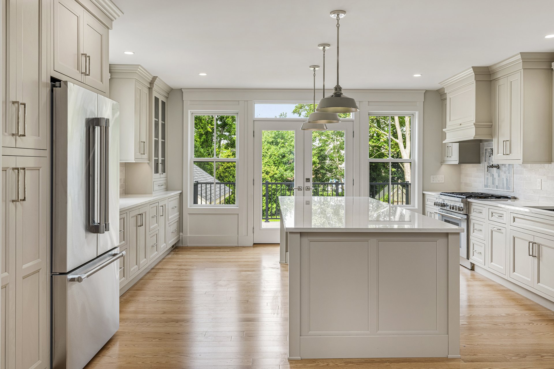 Mt Vernon Street kitchen - Newport, RI